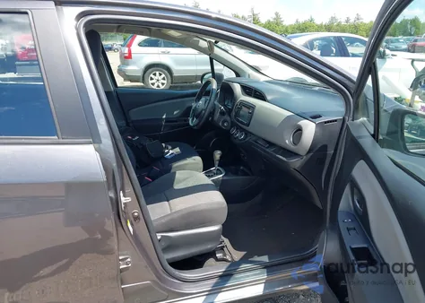 2017 Toyota Yaris Le из США, поврежденный, VIN VNKKTUD39HA071528